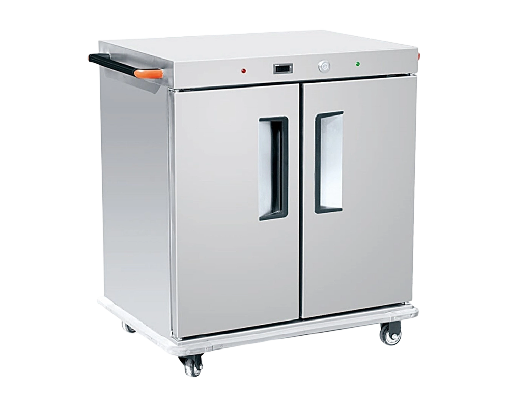 Kleine banket/thuis horizontale voedselverwarmde kastwagen-A